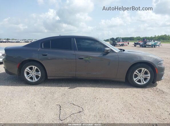 2C3CDXBG3LH190157 2020 DODGE CHARGER Серый Вид задней части салона