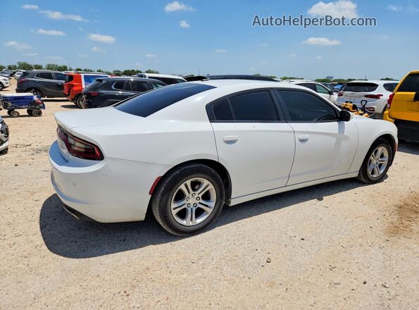 2C3CDXBG3LH204249 2020 DODGE CHARGER White Հետևի աջ