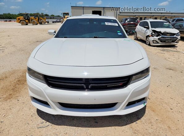 2C3CDXBG3LH204249 2020 DODGE CHARGER White Դիմացի տեսք