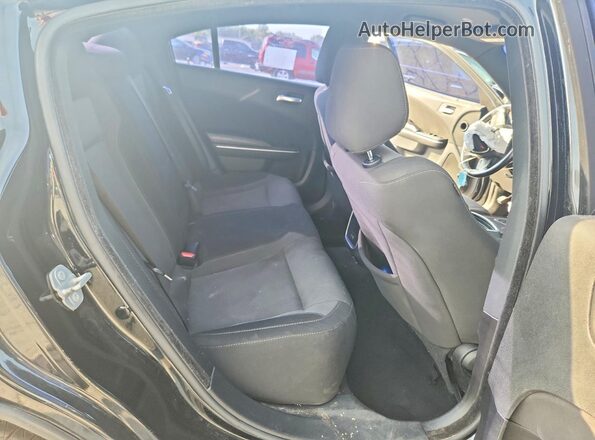 2C3CDXBG3LH229622 2020 DODGE CHARGER Черный Вид задних сидений