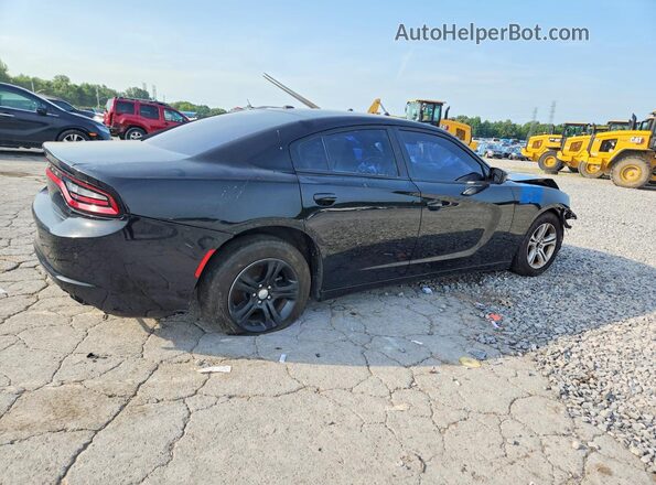 2C3CDXBG3LH229622 2020 DODGE CHARGER Черный Задняя правая четверть
