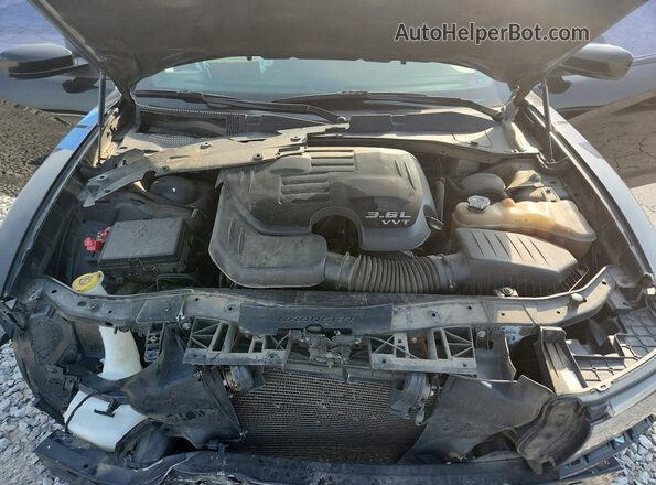 2C3CDXBG3LH229622 2020 DODGE CHARGER Черный Вид задней части салона