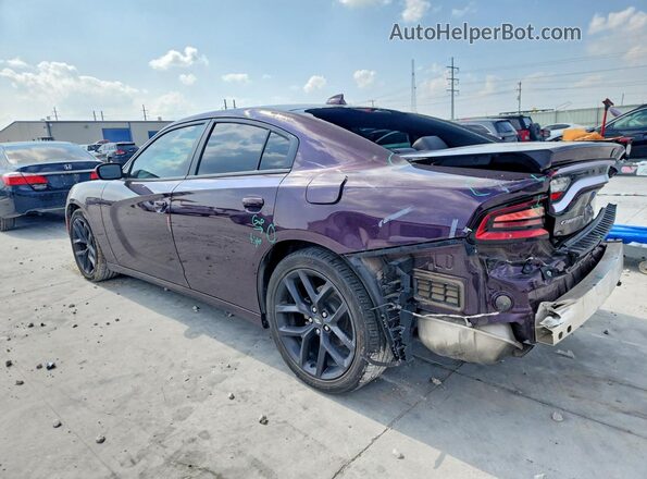 2C3CDXBG3MH561514 2021 DODGE CHARGER Purple Rear left