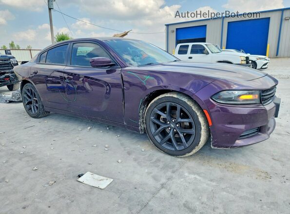 2C3CDXBG3MH561514 2021 DODGE CHARGER Purple Front right
