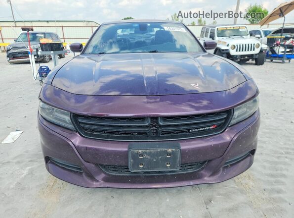 2C3CDXBG3MH561514 2021 DODGE CHARGER Purple Front view