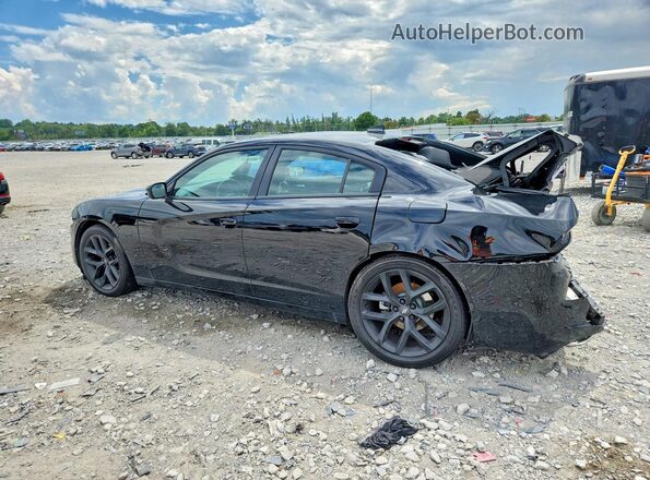 2C3CDXBG3MH675335 2021 DODGE CHARGER Черный Задняя левая четверть