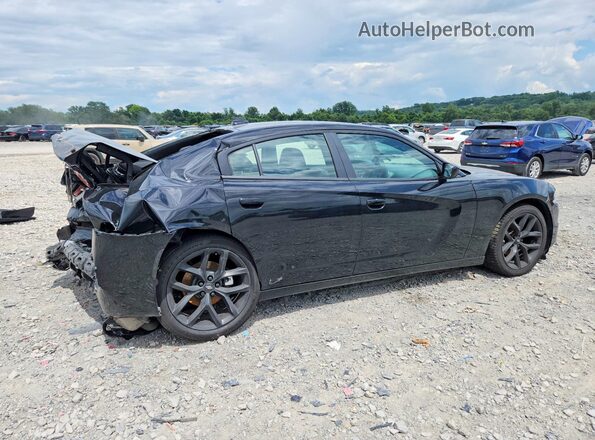 2C3CDXBG3MH675335 2021 DODGE CHARGER Черный Задняя правая четверть