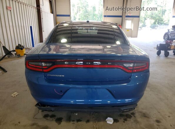 2C3CDXBG3MH678896 2021 DODGE CHARGER Blue Vista trasera