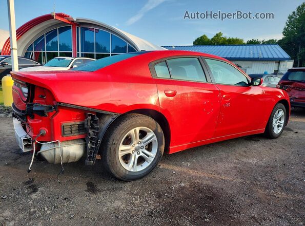 2C3CDXBG3NH137946 2022 DODGE CHARGER Красный Задняя правая четверть