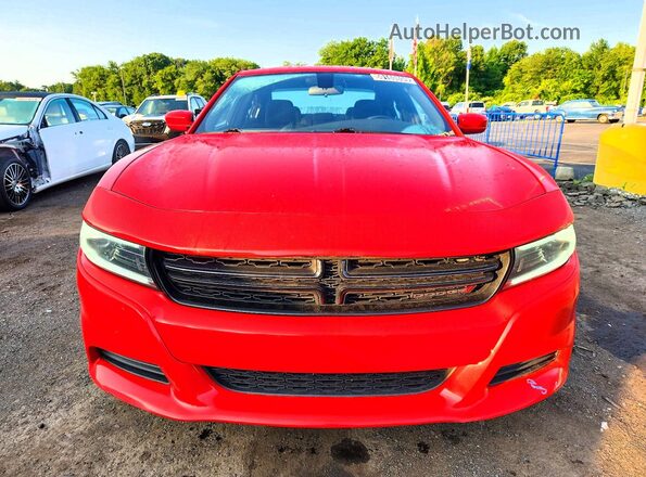 2C3CDXBG3NH137946 2022 DODGE CHARGER Красный Вид спереди