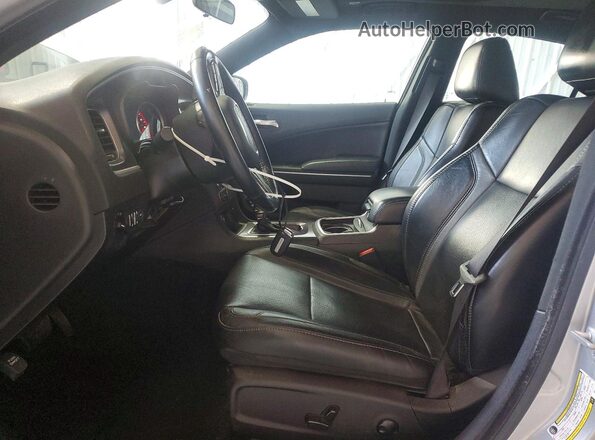 2C3CDXBG3NH145299 2022 DODGE CHARGER Серебряный Вид салона спереди
