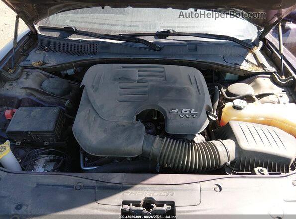 2C3CDXBG3NH157680 2022 DODGE CHARGER Фиолетовый Вид сзади