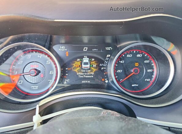 2C3CDXBG3NH207798 2022 DODGE CHARGER Silver Вид щитка приладів