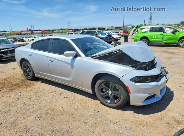 2C3CDXBG3NH207798 2022 DODGE CHARGER Silver Передня права чверть