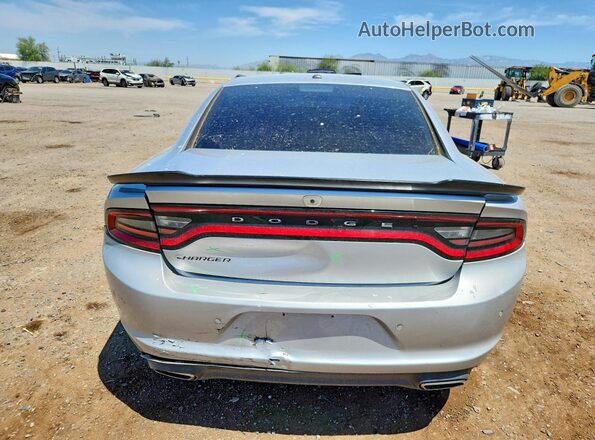 2C3CDXBG3NH207798 2022 DODGE CHARGER Silver Вид ззаду