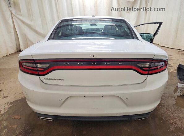 2C3CDXBG3NH261649 2022 DODGE CHARGER White Հետևի տեսք