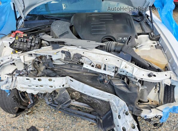 2C3CDXBG3NH261649 2022 DODGE CHARGER White Սալոնի հետևի տեսք