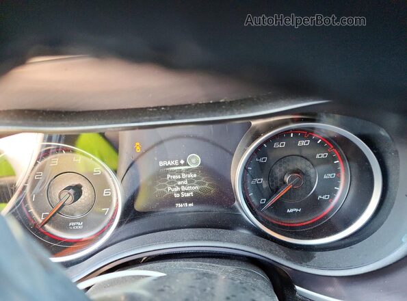 2C3CDXBG3NH261649 2022 DODGE CHARGER White Սարքավորումների վահանակի տեսք