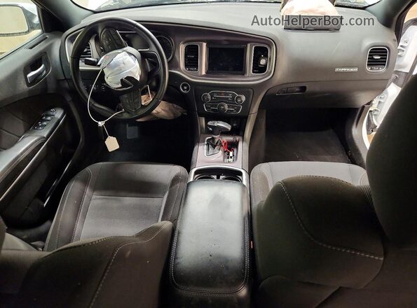 2C3CDXBG3NH261649 2022 DODGE CHARGER White Առջևի վահանակի տեսք