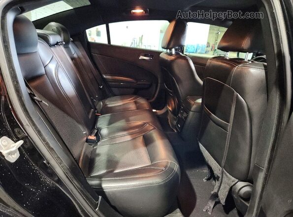 2C3CDXBG3PH523477 2023 DODGE CHARGER Black Вид задніх сидінь