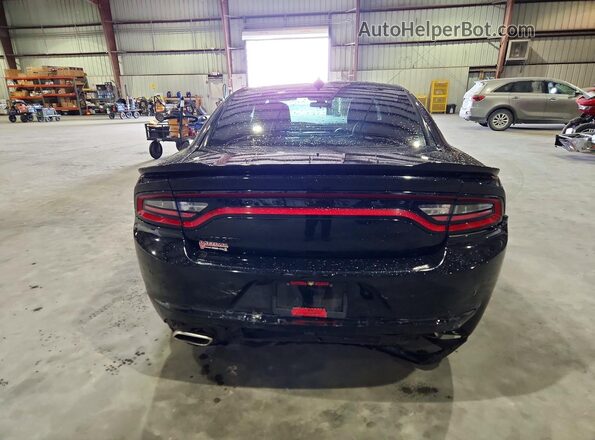 2C3CDXBG3PH523477 2023 DODGE CHARGER Black Вид ззаду