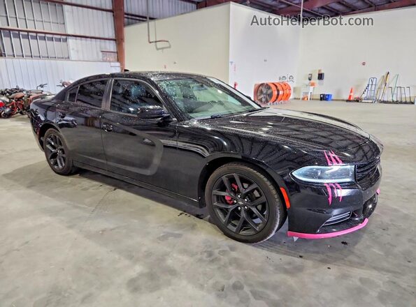 2C3CDXBG3PH523477 2023 DODGE CHARGER Black Передня права чверть