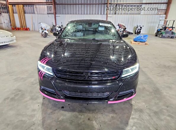 2C3CDXBG3PH523477 2023 DODGE CHARGER Black Вид спереду