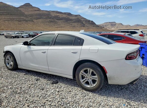 2C3CDXBG3PH530588 2023 DODGE CHARGER White Հետևի ձախ