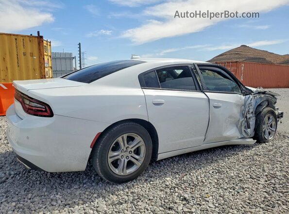 2C3CDXBG3PH530588 2023 DODGE CHARGER White Հետևի աջ