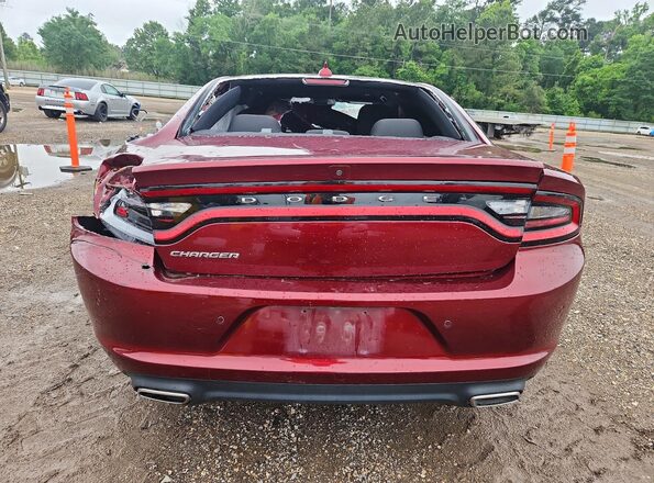 2C3CDXBG3PH613003 2023 DODGE CHARGER Maroon Widok z tyłu