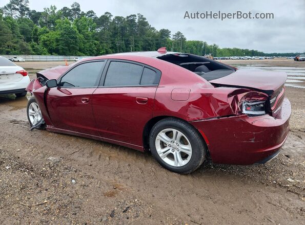 2C3CDXBG3PH613003 2023 DODGE CHARGER Maroon Tył lewy