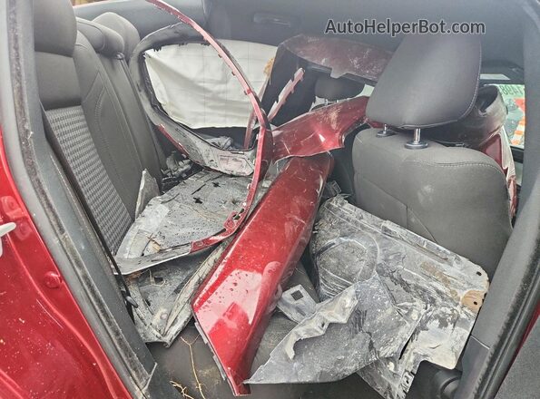 2C3CDXBG3PH613003 2023 DODGE CHARGER Maroon Widok tylnych siedzeń