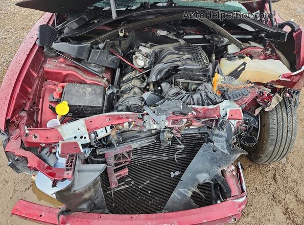 2C3CDXBG3PH613003 2023 DODGE CHARGER Maroon Widok wnętrza z tyłu