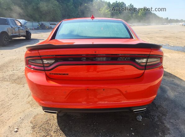 2C3CDXBG3PH623238 2023 DODGE CHARGER Оранжевый Вид сзади