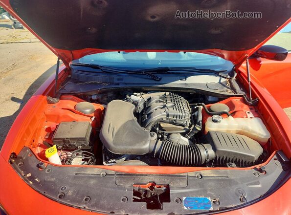 2C3CDXBG3PH623238 2023 DODGE CHARGER Оранжевый Вид задней части салона