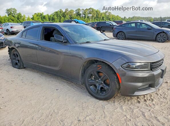 2C3CDXBG3PH635017 2023 DODGE CHARGER Серый Передняя правая четверть