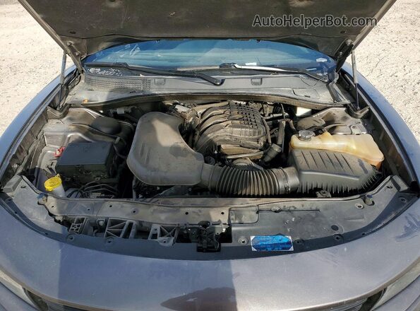 2C3CDXBG3PH635017 2023 DODGE CHARGER Серый Вид подкапотного пространства