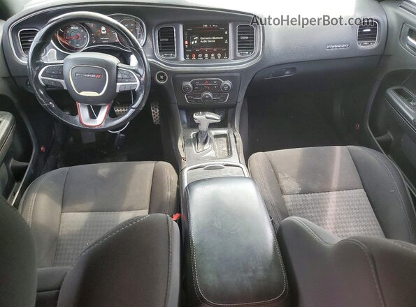 2C3CDXBG4GH173437 2016 DODGE CHARGER Black Widok deski rozdzielczej