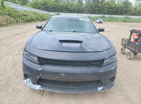 2C3CDXBG4GH173437 2016 DODGE CHARGER Black Widok z przodu