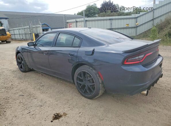 2C3CDXBG4GH173437 2016 DODGE CHARGER Black Tył lewy