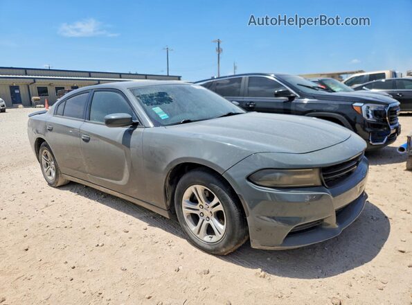 2C3CDXBG4JH114802 2018 DODGE CHARGER Gray Przód prawy