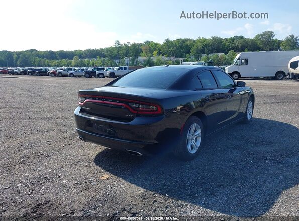 2C3CDXBG4JH303515 2018 DODGE CHARGER Black Tył prawy