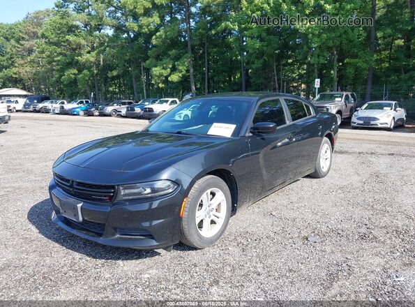 2C3CDXBG4JH303515 2018 DODGE CHARGER Black Przód lewy