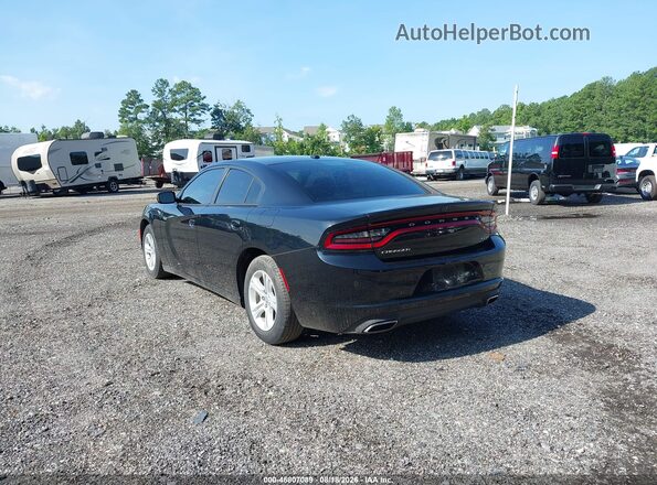 2C3CDXBG4JH303515 2018 DODGE CHARGER Black Հետևի ձախ