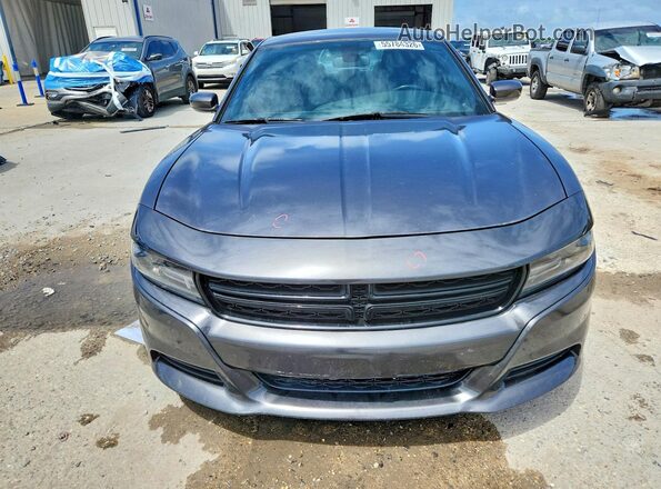 2C3CDXBG4KH605775 2019 DODGE CHARGER Серый Вид спереди