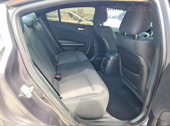 2C3CDXBG4KH605775 2019 DODGE CHARGER Серый Вид задних сидений