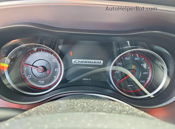 2C3CDXBG4KH605775 2019 DODGE CHARGER Серый Вид щитка приборов