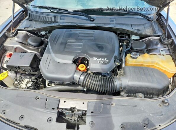 2C3CDXBG4KH605775 2019 DODGE CHARGER Серый Вид задней части салона