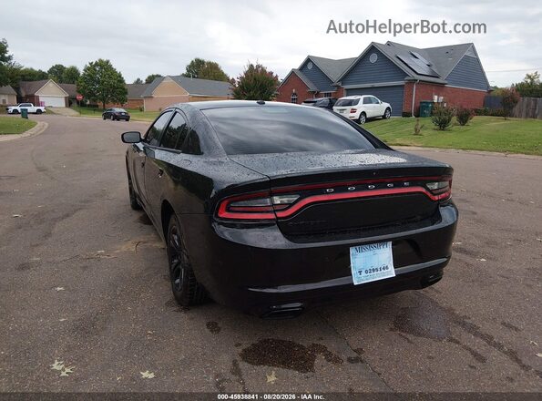 2C3CDXBG4KH628294 2019 DODGE CHARGER Black Trasero izquierdo