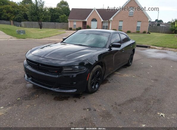 2C3CDXBG4KH628294 2019 DODGE CHARGER Black Vista tres cuartos delantera izquierda